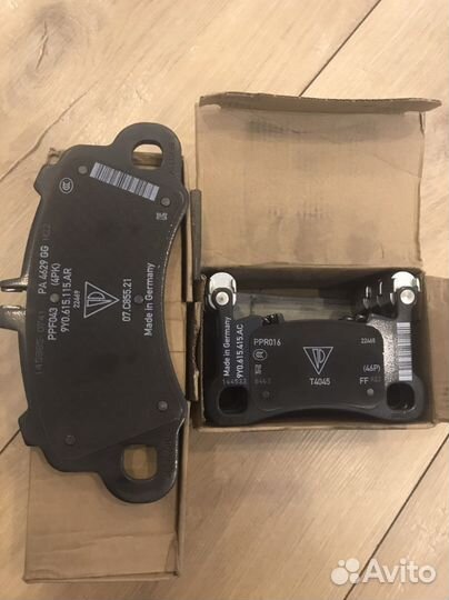 Комплект колодок на Porsche Cayenne