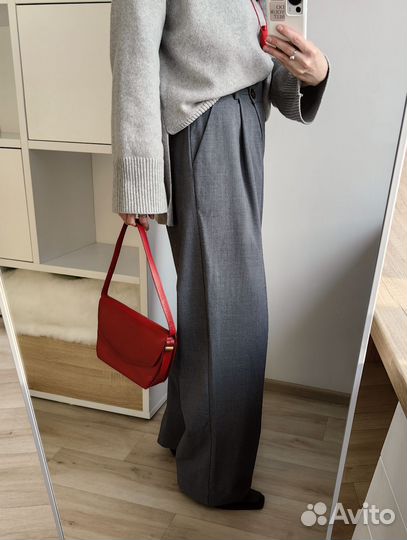 Широкие брюки zara