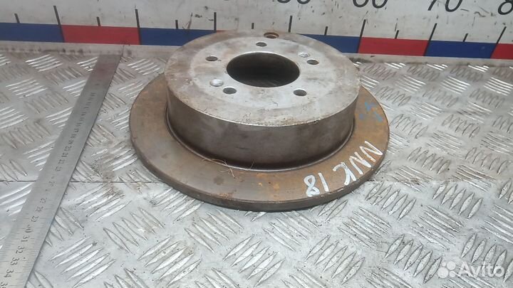 Диск тормозной задний hyundai tucson JM 2006