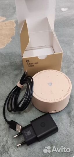 Умная колонка с алисой Новая в упаковке