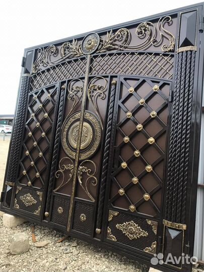 Кованые ворота