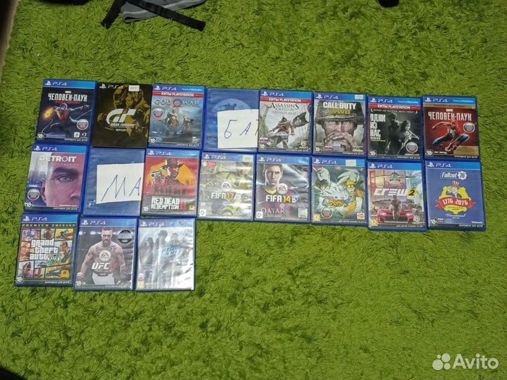 Диски/игры PlayStation 4 (PS4) только комплект