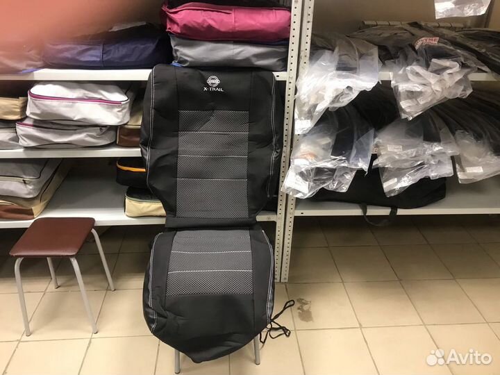 Чехлы nissan X-Trail T31 с 2007- Жаккард+Экокожа