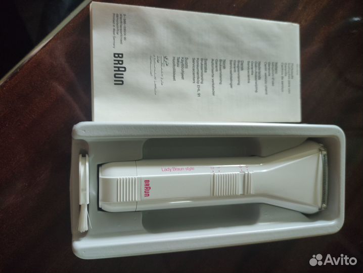 Женский бритвенный станок Braun