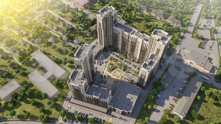 2-к. квартира, 61,6 м², 25/25 эт.