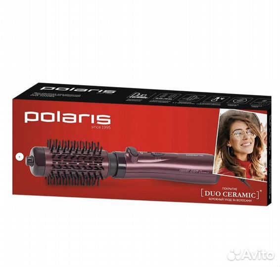 Фен-щетка Polaris PHS 1020RK