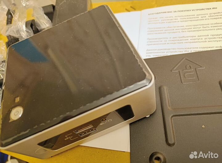 Intel NUC неттоп IRu 111 N3050 1.6/4Gb/SSD/Win10