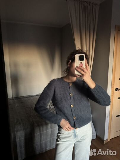 Кардиган пушистый