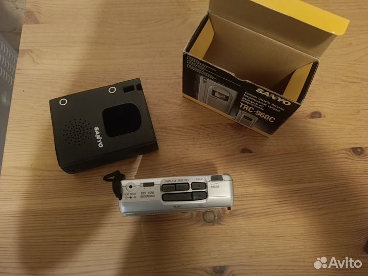 Кассетный плеер sanyo