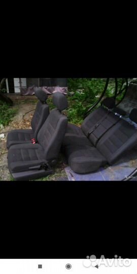 Салон (комплект кресел) сидения wolksvagen touareg