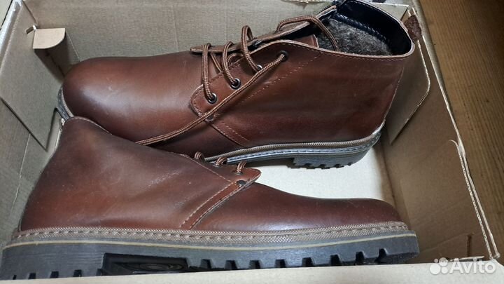 Ботинки мужские,натуральная кожа