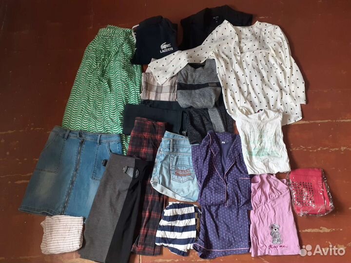 Большой пакет вещей 42-44