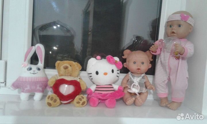 Детские игрушки пакетом для девочки