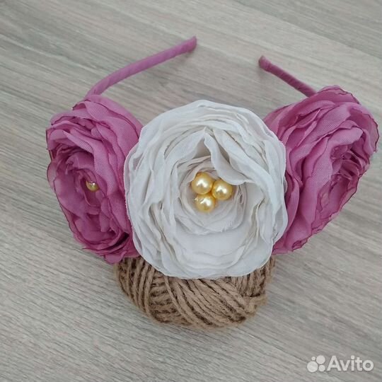 Изготовление украшений из искусственных цветов