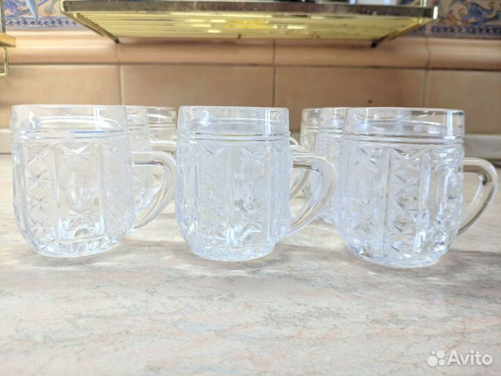 Хрустальные кружки