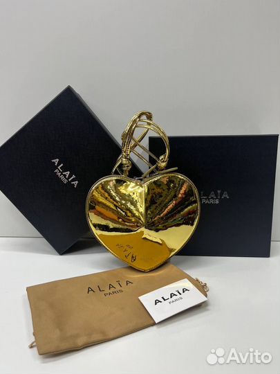 Сумка женская сердце Alaia в цвете