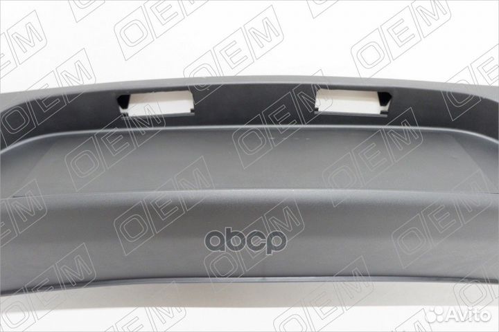 Накладка бампера заднего Kia Rio 4 FB седан