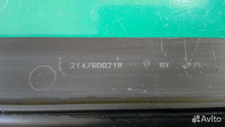 Воздуховод радиатора верхний Megane III Меган 3