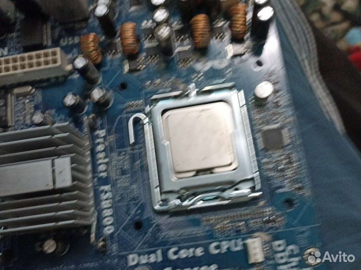 Материнская плата с процессором pentium и