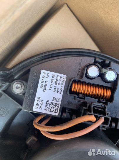 Мотор печки салона Шкода Октавия