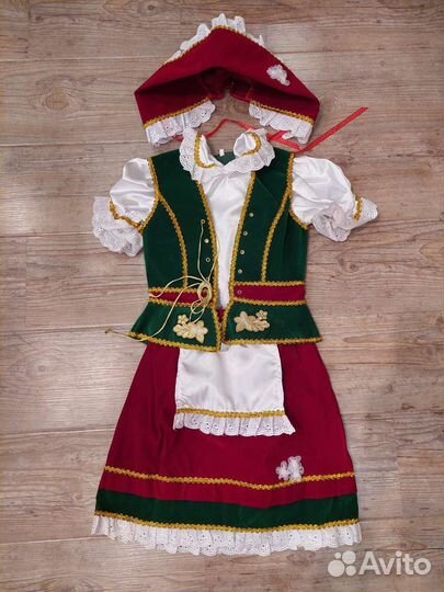 Костюм Красная шапочка р.122