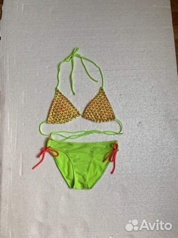 Купльник на девочку 152-158 р, салатовый,б/у