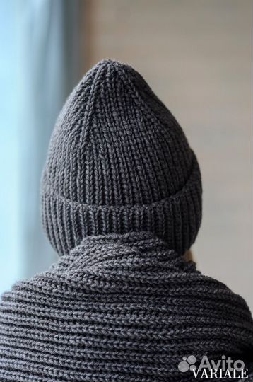 Шапка женская вязаная / новая