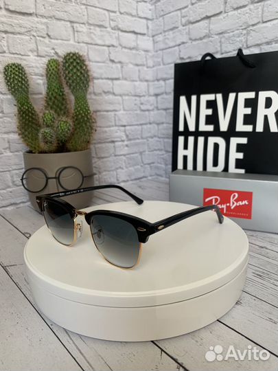 Очки Ray Ban 3016 Clubmaster 901/32 51 21 145 3N