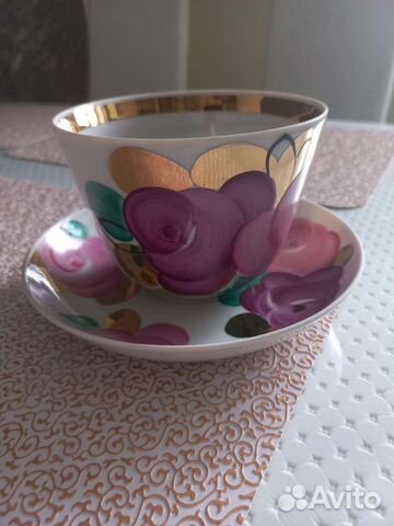 Чайная пара фарфор
