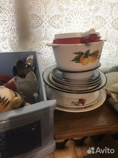 Кухонная посуда и утварь бу