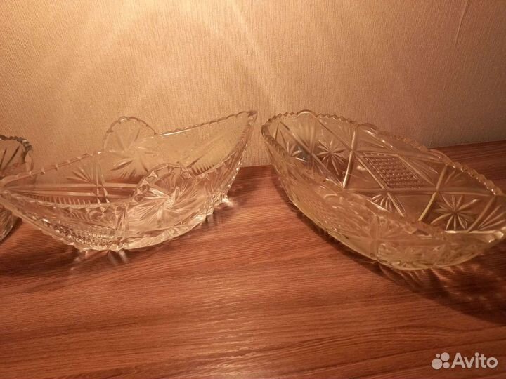 Хрустальные салатницы
