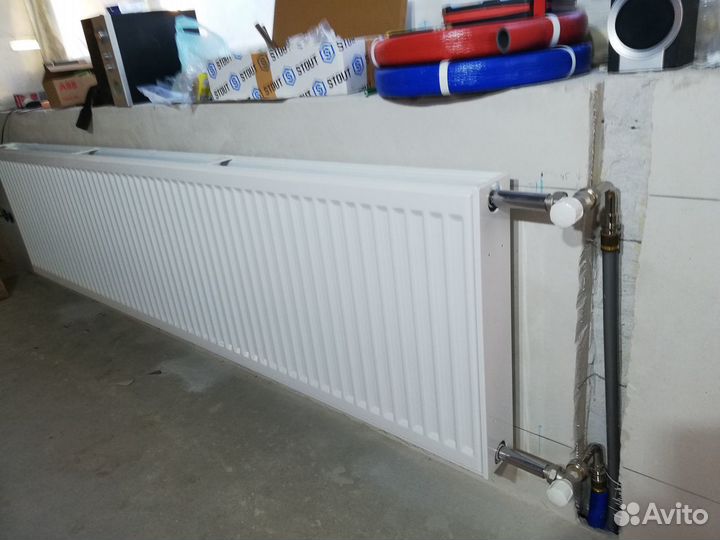 Монтаж отопления в загородных домах