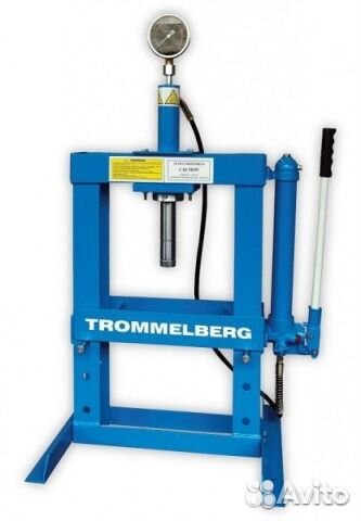 Пресс настольный Trommelberg 10 т (с манометром)