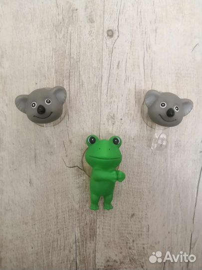 Присоски-крючки, 3 шт