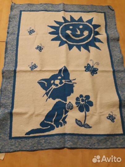 Одеяло байковое детское 100х140