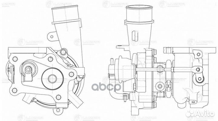 Турбокомпрессор Mazda CX-7 (07) 2.3T (K0422-582)