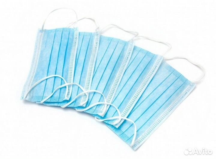 Маски медицинские + перчатки - (Бесплатно)