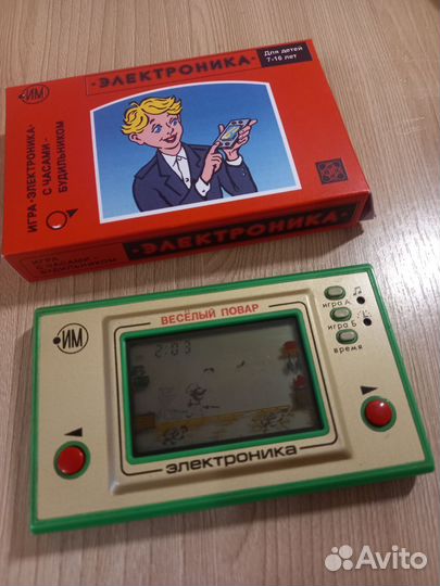 Игра Электроника / Весёлый повар