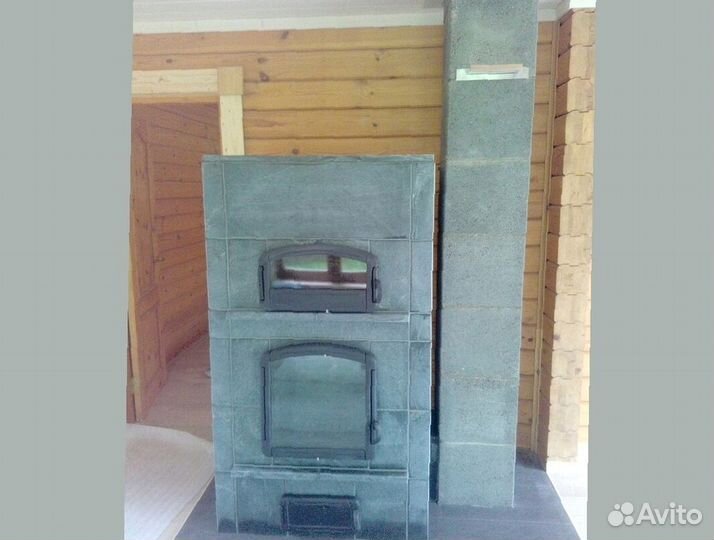 Камин талькомагнезит