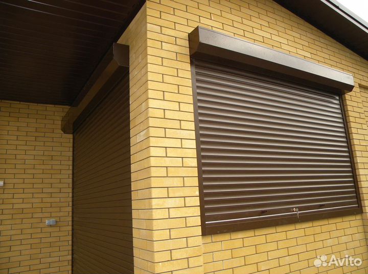 Рольставни с монтажом