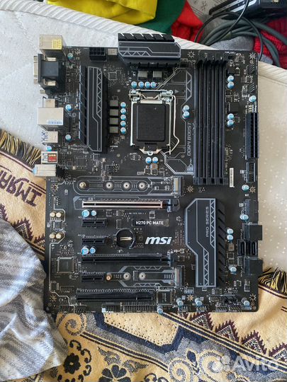 Материнская плата msi lga 1151