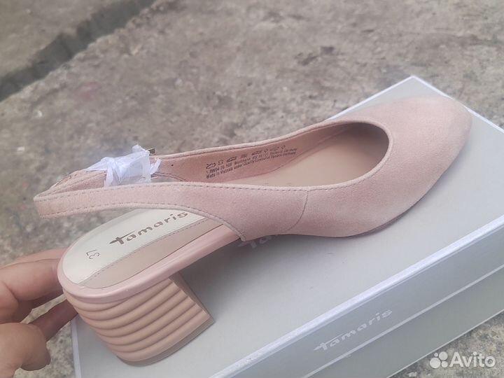 Туфли женские Tamaris оригинал 37 разм. нат. кожа
