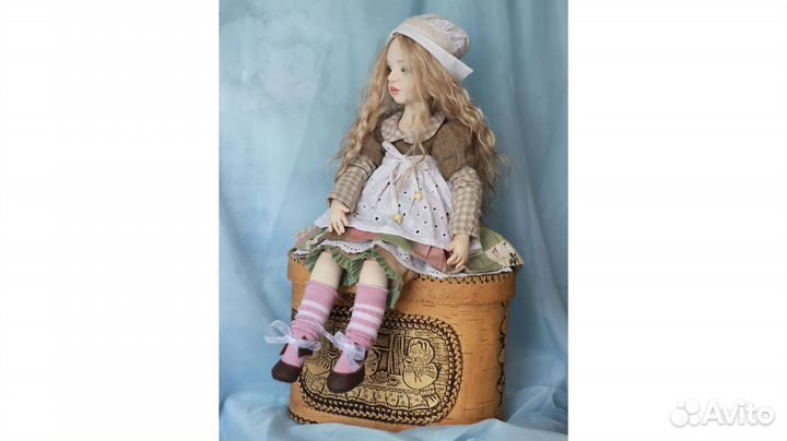 Текстильная куколка Ксюша