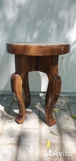 Подставка для цветов напольная деревянная