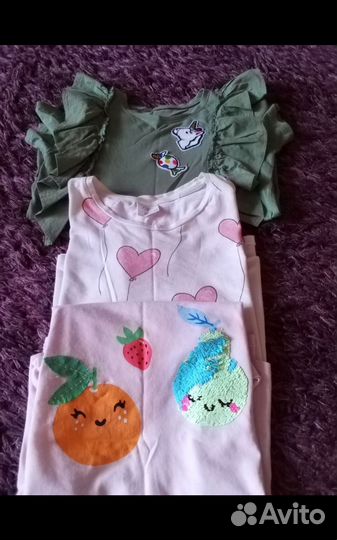 Футболки Zara, HM