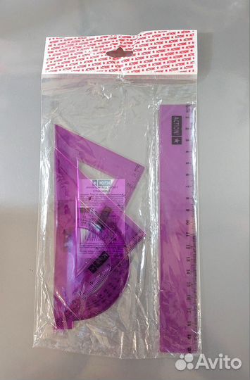 Набор для черчения, цветные карандаши новые