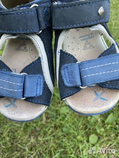 Сандалии Котофей для мальчика 25 размер