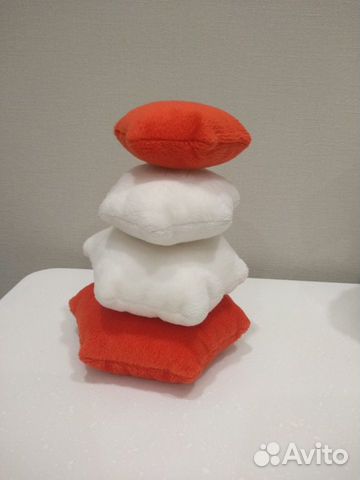 Игрушка мягкая пирамидка елочка