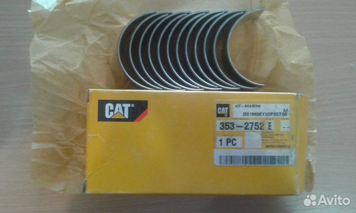Вкладыши шатунные CAT 3056 (к-т) 353-2752