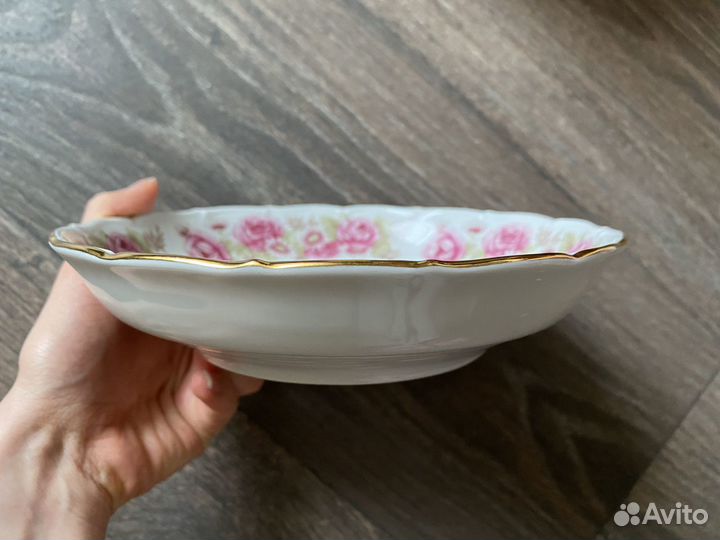 Тарелки чешский фарфор